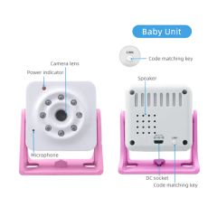 2.4G TFT Baby Monitor Camera Wireless Intercom LCD Portable Babysitter Video Monitor - Image 3