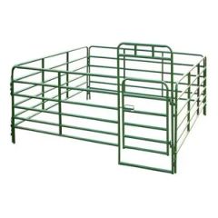 Portable DIY Farm Fence Modular Design for Temporary Horse Racetrack Enclosure - Image 2