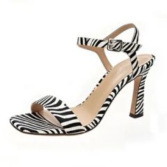Zebra Lady Footwear Open Toe Shoes High Heels Fashion Women' Sandals - LC UNITE CO., LTD