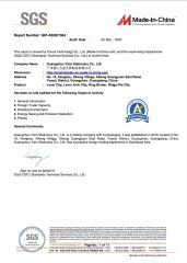 SGS certificate from Guangzhou Yixin Stationery Co., Ltd