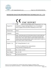 CE EMC Report certificate from Shenzhen Shuotian Information Technology Co., Ltd.
