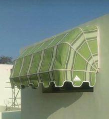 PVC Outdoor Window Shutter Color Green Material PVC Style Half Height Position Exterior Country of Origin Made in - Image 1