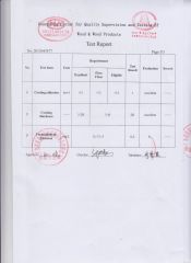 UV Glossy Board Test Report page 2 certificate from GUANGDONG XIN CHUANG NEW MATERIAL TECHNOLOGY CO., LTD.