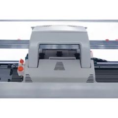 China High-Efficiency Blue Flat Knitting Machine for Computerized Raschel Blanket Production - Image 3