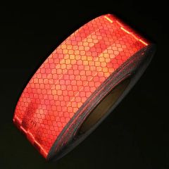 Red Color ECE R104 Approval Reflective Material - Image 1