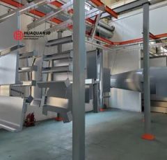 Compact Design Powder Spray Booth for Color Matching Experiments and Training Purposes - Tianjin Huaquan Environmental Protection Technology Co., Ltd