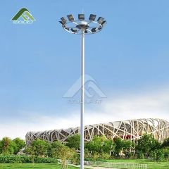 Tainuo High Performance Customized Flood Light Steel High Mast Pole - Image 5
