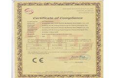 CE Certificate certificate from Shanghai Win Star Woodworking Machinery Co., Ltd.