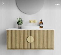 Designer Customised Bathroom Vanities Material Wooden Color MULTICOLOR I Deal In New Only Number Of Shelves 2 Shelves Payment mode online / - Image 10