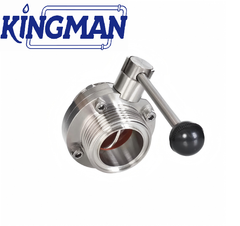 Sanitary Hygineic Inox Quick-Install Valve with Mult-position gripper/pull rod handle for Liquid Cooling Control - Image 4