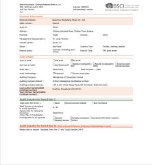 Certificates certificate from FUJIAN JOLLY SPORTS LIMITED