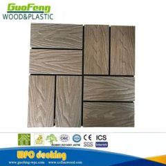 WPC DIY Decking Tile Wood Plastic Composite (WPC) Decking/Flooring Engineered - Image 3