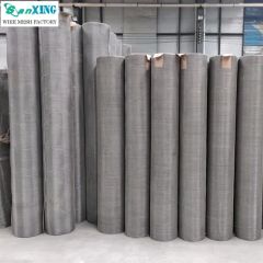 Strong Tension 316 Stainless Steel Wire Mesh Screen Rolls Woven 16 20 24 30 40 50 80 Mesh - Anping Sanxing Wire Mesh Factory