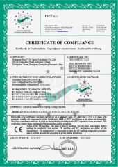 Spring Coiling Machine CE certificate from Guangdong Huayida Intelligent Equipment Co., Ltd.