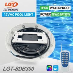 LED Pool Wall Lights, Underwater Wall Lights, Waterproof Rainbow Fountain Lights - Image 4