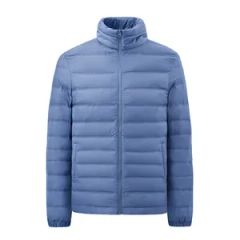 Winter Warrior Insulated Down Jacket with Elevated Collar Design - Image 4