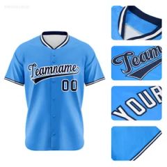 Wholesale Custom Team Uniforms Breathable Baseball Softball Two Tone Sleeves Trim Plus Size Softball Jersey - Xiamen Ruliron Trading Co., Ltd.