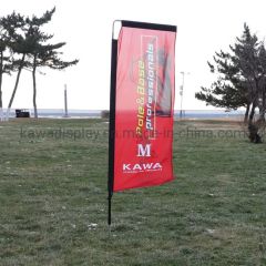 Advertising Flags and Banners Large Beach Flag Cheap Custom Feather Banner - Image 5