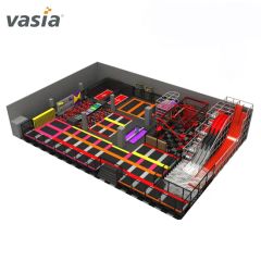Ultimate Fun Trampoline Park with Ninja Course and Exciting Games - Image 2