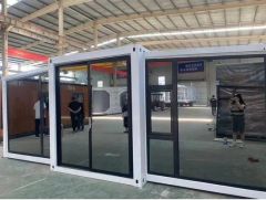 Luxury Expandable Steel Structure Container Villa with Big Glass - Image 3