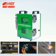 Used Glass Edge Polishing Machines Color Green Condition New Noise Level Low Parts Gas Torch Model NO. OH100 Rated Power - Image 1