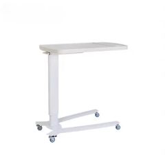 Adjustable Wooden Hospital Dinner Table Folded No MOQ 1 PCS Color White Origin China Layer 1 Layer Condition New Model NO. - Image 2