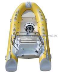 CE Funsor Rib390 12.8FT Fiberglass Inflatable Rowing Boat High Speed Fishing Boats - Image 3