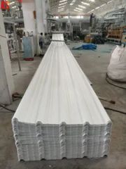Anti-Corrosion UPVC PVC Roof Sheet Teja Soundproof Fireproof Waterproof Plastic Roofing Sheet Outdoor Hotel Applications - Image 3