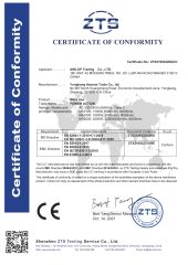 ZTS21092220QCD Mitre Saw_CE_MD_EN IEC 62841-3-9_Cer certificate of AWLOP TRADING CO., LTD. – certificate photo, supplier certificates section