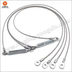 High Strength Clear PVC Coated Galvanized Steel Wire Rope Slings with Soft Eye Loops cMmo1q - QINGDAO YONGXIN RIGGING CO., LTD.