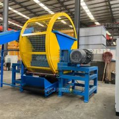 Psj-1200 Rubber Tyre Recycling / Tire Shredding Machine Size 20cbm Voltage 380V Motor 22kw*2 Weight 4500kg Trademark OULI - Image 2