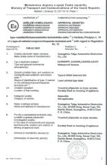 E-MARK for Some Cameras certificate from SIMLUNG MICRO Co,.Ltd