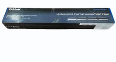 D Link 24 Port Patch Panels ID Plate PC Brand D Link Port Count Six Thickness 1.5mm Support Bar SPCC Type Patch Panels Package Type - Image 2