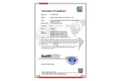 Rohs Certificate- K certificate from Shenzhen Vsndt Co., Ltd.