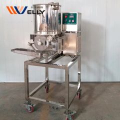 Popular Pumpkin Pies Starching Machine Prawn Cutlet Flour Breadcrumb Machine Meat Cutlet Maker Line - Image 3