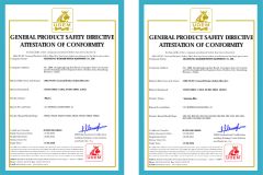 CE Certification certificate from Shandong Hammer Fitness Equipment Co., Ltd.