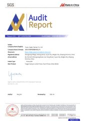 SGS certificate of Yuyao Jingdu Sprayer Co., Ltd – certificate photo, supplier certificates section
