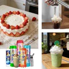 Fast Gas Cream Charger N2o Cream Charger Tank Dessert Tools Kitchenware - Image 3