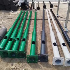 Durable Galvanized Carbon Steel Street Light Pole with Long Lifespan and Rainproof Design - Image 3