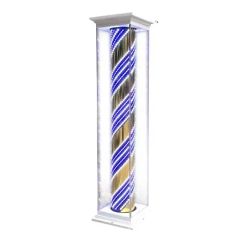 Red Blue White LED Sign Light Custom Height and Color for Salon - Image 4