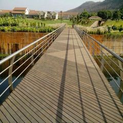 Silver Bar SS Bridge Railings, Wall Design Bar Material SS Color Silver Position Bridge Mounting Type Wall Strength - Image 1