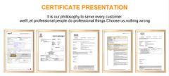 Certification certificate from Hangzhou Dehong Trading Co., Ltd