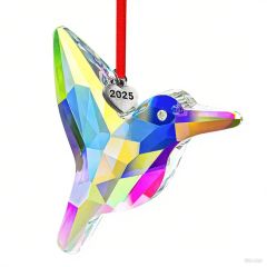 Hummingbird Crystal Suncatcher with Heart Tag for Christmas Gift - Image 2