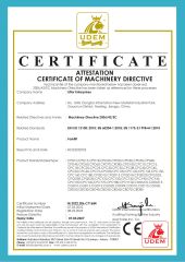 CE certificate of Nanjing Liftor Machinery Co., Ltd. – certificate photo, supplier certificates section