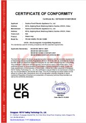 UKCL certificate from Suzhou Purolf Technology Co.,Ltd