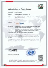 ROHS SFP TRANSCEIVER certificate from Shenzhen Longxing Industrial Co., Ltd.