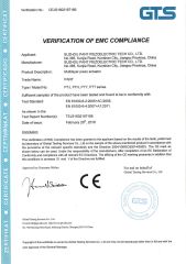 CE certificate from Sunny Technology Co., Ltd.