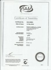 LED High Bay Light-SAA certificate from Rayborn Lighting Industry Co., Ltd.