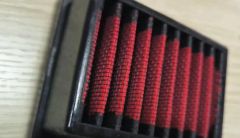 Customized Panel Performance Air Filter Auto Parts Red Black - Image 5