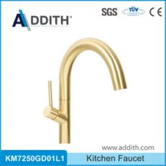 SUS304 3/8'' Inlet Hose Kitchen Faucet with POM Aerator Sedal Ceramic Cartridge - Shanghai Addith Hardware Co., Ltd.